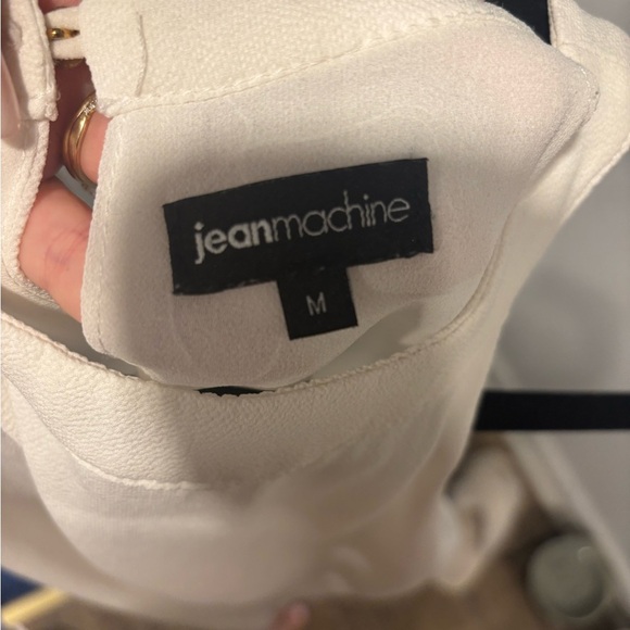 Jean Machine White Sleeveless Dress - Picture 3 of 5